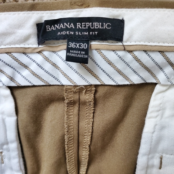 Men's Banana Republic pants 36×30 Aiden slim fit - Picture 8 of 11